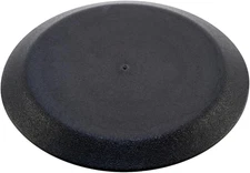 2 1/2" 2.5 Inch Flush Mount Black Plastic Body and Sheet Metal Hole Plug Qty 1