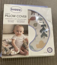 Boppy Original Slipcover Fits Feeding Support Pillows - Spice Woodland - Animal