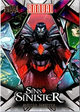 2023-24 Upper Deck Marvel Annual #SS-1 Mister Sinister Sins of Sinister