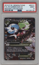 M GARDEVOIR EX PSA 9 RC31/RC32 2016 POKEMON XY GENERATIONS FULL ART