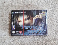 NINTENDO 64 GAME PERFECT DARK N64 VINTAGE - BRAND NEW & SEALED