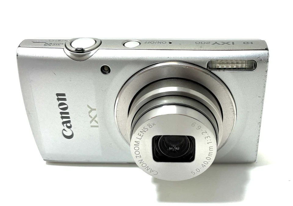 Canon IXY 200 PowerShot ELPH 185 Digital Camera 20MP Silve Japan [Excellent] #02 - Image 3 of 4