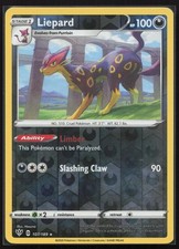 Liepard Darkness Ablaze 107/189 Reverse Holo Rare DAA Pokemon TCG Card LP