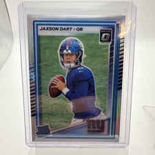 2025 Optic Jaxon Dart Silver Prizm Holo Rookie #273 + Topps Chrome Rookie Dart 