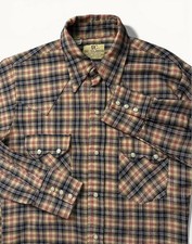 Vintage NWOT Men s Dee Cee Pearl Snap Western Shirt Cotton Long Sleeve 90s Sz M