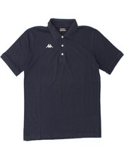 KAPPA Mens Polo Shirt XL Navy Blue Cotton AF21