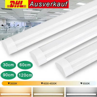feuchtraumleuchte led Wannenleuchte Keller Deckenleuchte Röhre 30/60/90/120/150