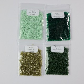 Miyuki Size 11 Delica Beads Job Lot (35 grams) J008