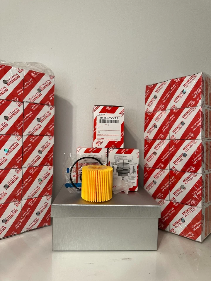 Toyota Lexus Scion Oil Filter 04152-YZZA1 OEM 10 Pack Fast Ship - Image 2 of 4