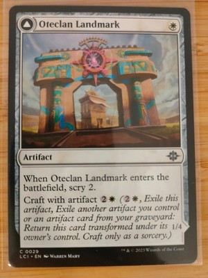 MTG Oteclan Landmark Oteclan Levitator 0029 Lost Caverns of Ixalan M/NM