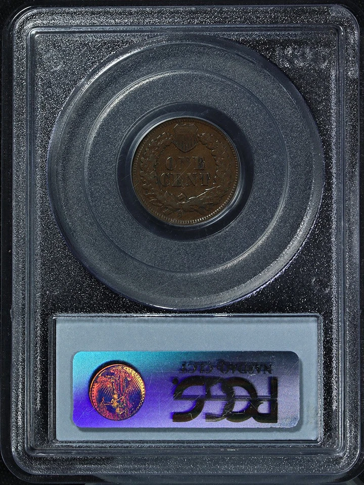 1877 Indian Cent PCGS F12 Key Date Great Eye Appeal Nice Strike - Image 4 of 4