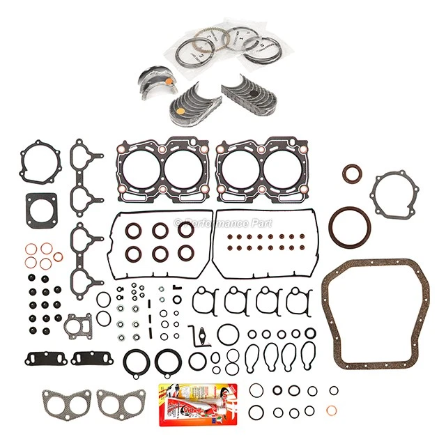 Juego completo de juntas rodamientos anillos aptos para Subaru Impreza Legacy 1997-1999 2,5 L Foto 2 de 4