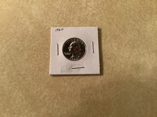 1960-D  Uncirculated Washington Silver Quarter