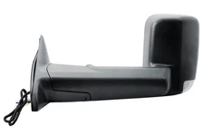 Driver Left Side Towing Mirror Power BLIS Black Cover for 19-25 RAM 2500 3500