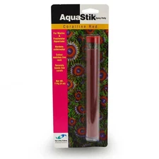 AQUASTIK RED CORAL EPOXY PUTTY (4 OZ) - TWO LITTLE FISHIES