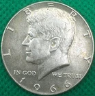 Uncirculated 1966 Philadelphia Mint 40% Silver Kennedy Half Dollar(317d)
