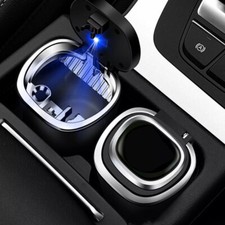 LED Beleuchtung Getränkehalter Auto Autoaschenbecher Aschenbecher mit Deckel new