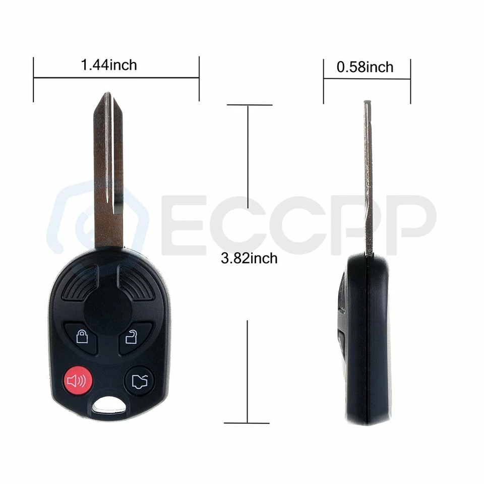 Sistema de entrada remota sin llave para Ford Mustang Fusion 2006 2007-2010 OUCD6000022 Foto 2 de 4