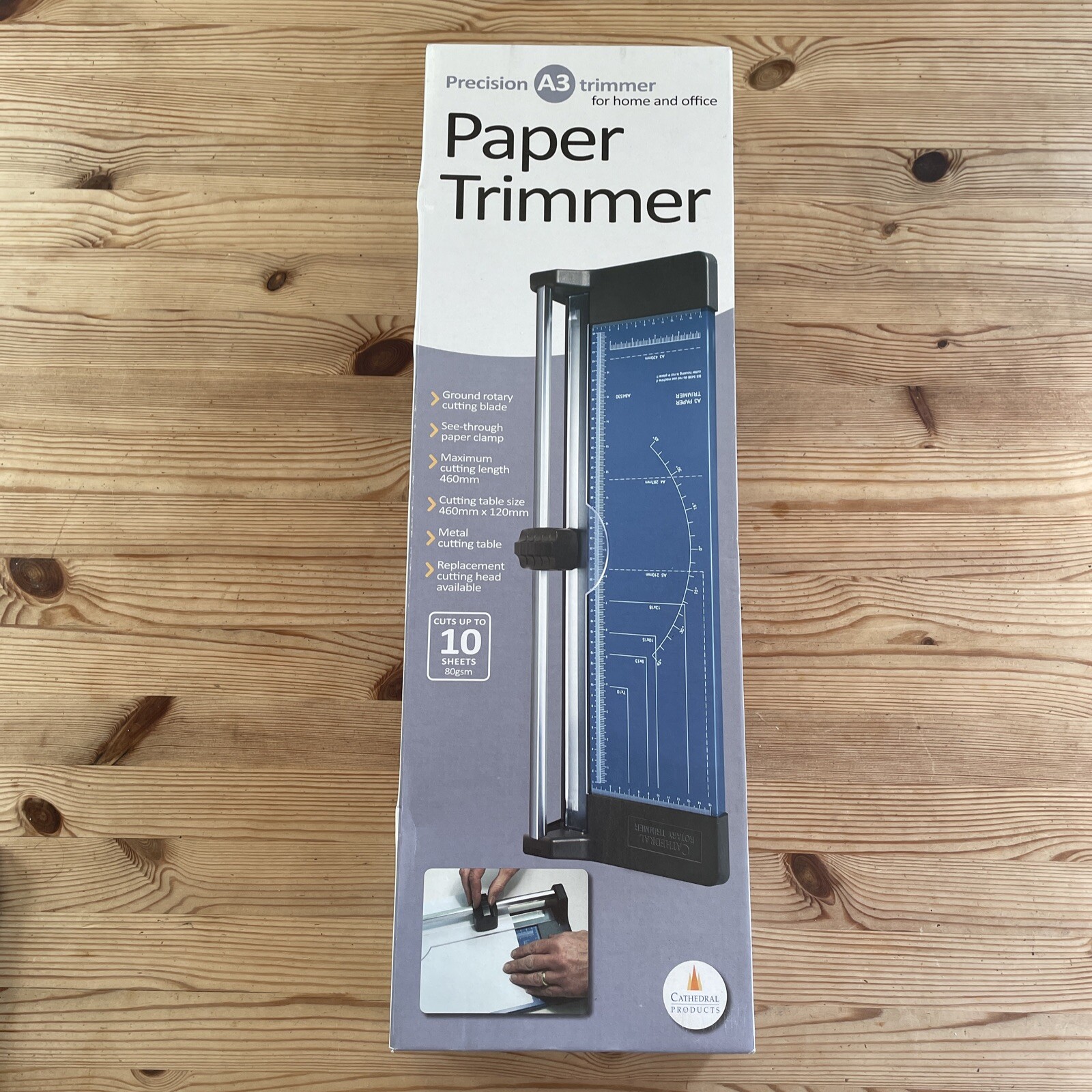 Cathedral A3 Precision Photo Paper Guillotine Cutter Trimmer Home