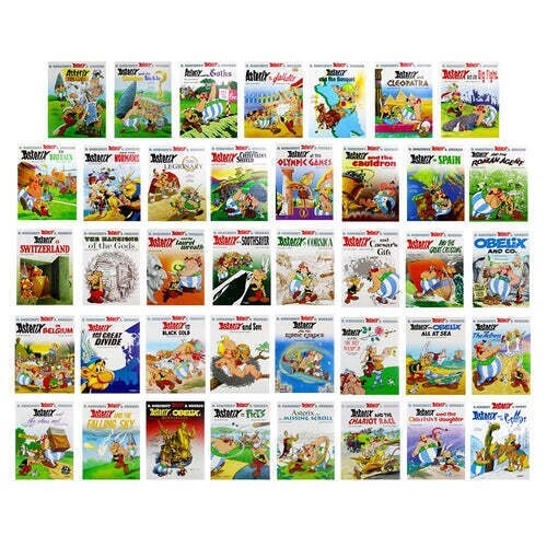 The Complete Asterix Series 1 - 39 Books Collection Set by Rene ...