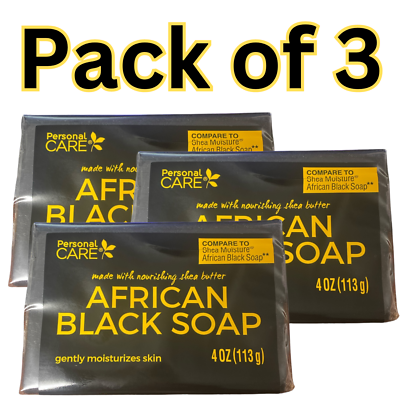 SheaMoisture African Black Soap With Shea Butter