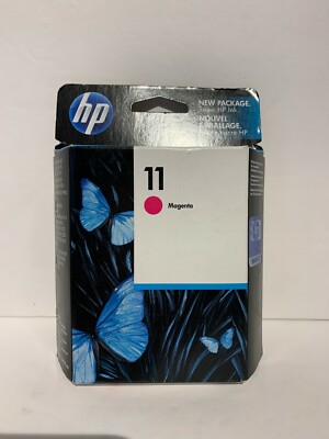 New Genuine HP 11 Magenta Print cartridge C4837A | eBay