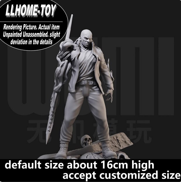 Game Character James Heller Big Blade Hand Resin 3D Print GK Figure DIY Model