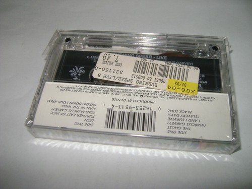 Burning Spear Live Burning Spear cassette tape sealed - Picture 2 of 3