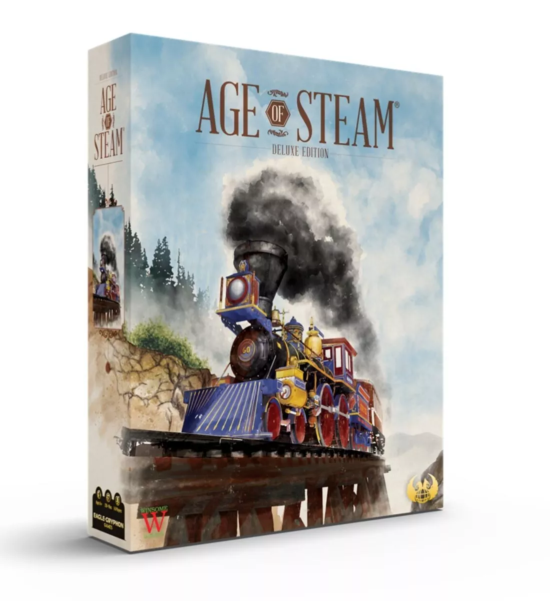 AGE OF STEAM DELUXE ED. – JOGO DE TABULEIRO