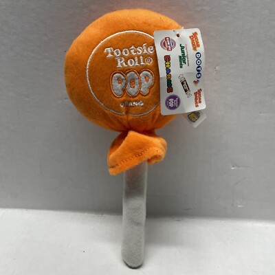 Good Stuff Orange Tootsie Roll Pop 11  Plush - NWT