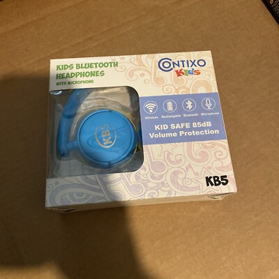 Contixo KB05 Kids Bluetooth Wireless Headphones -Volume Safe Limit 85db New