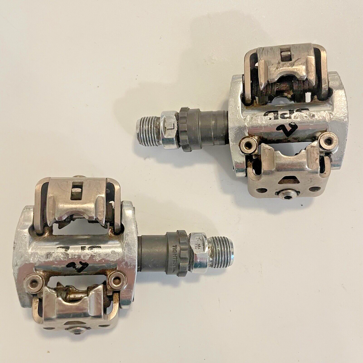 Shimano XTR PD-M858 SPD Clipless Mountain Bike Pedals Gravel 9/16