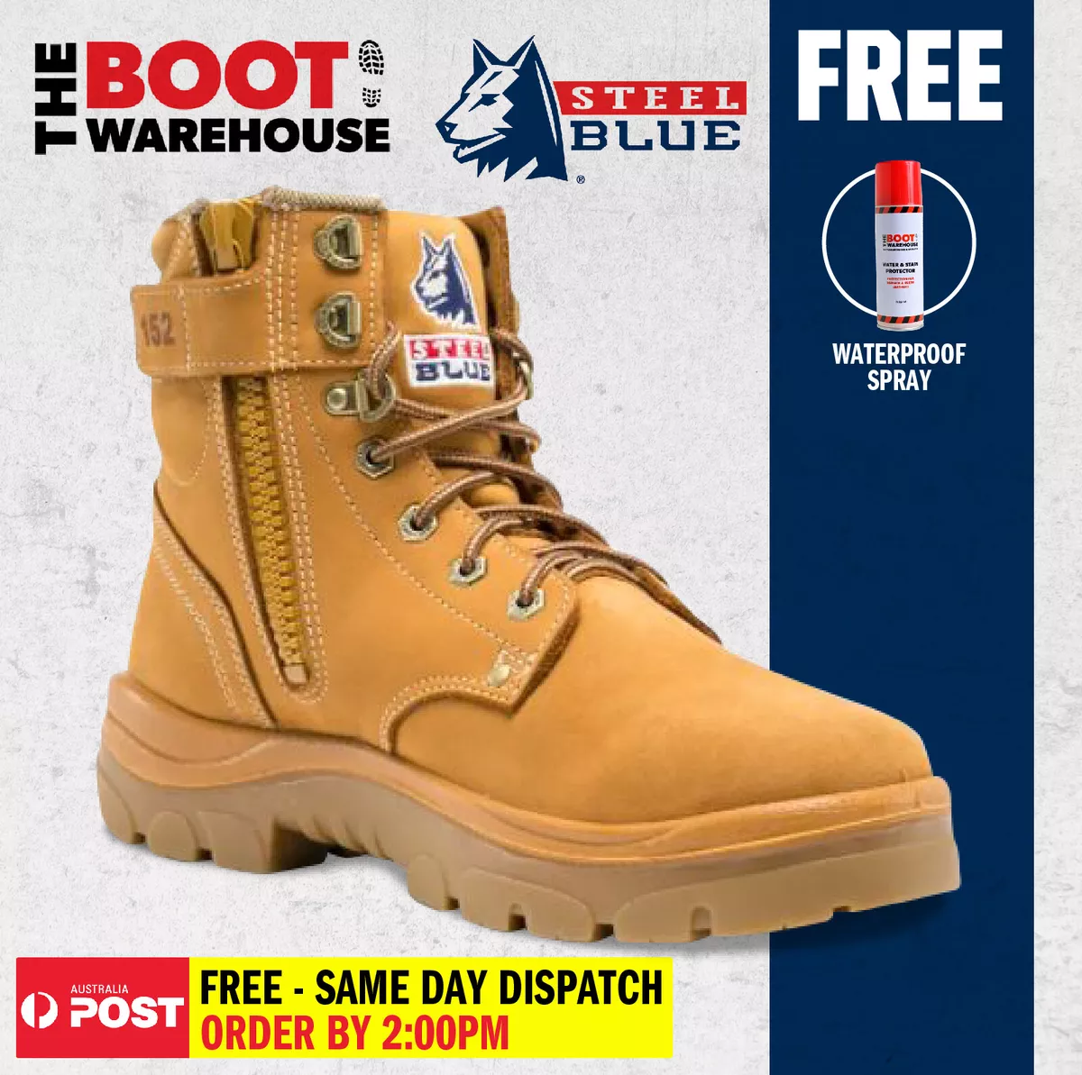 Blue steel boots 152 shop