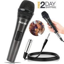 Micr fono Din mico Con Cable 10 Pies Profesional Para Cantar Karaoke En Oferta