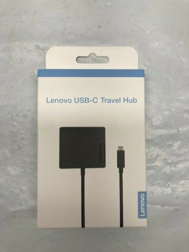 Lenovo USB-C Travel Hub In Black GX90M61235- NEW/ SEALED 190940424032 | eBay