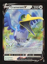 2021 Cramorant V Ultra Rare 054/072 Shining Fates Pokemon Card