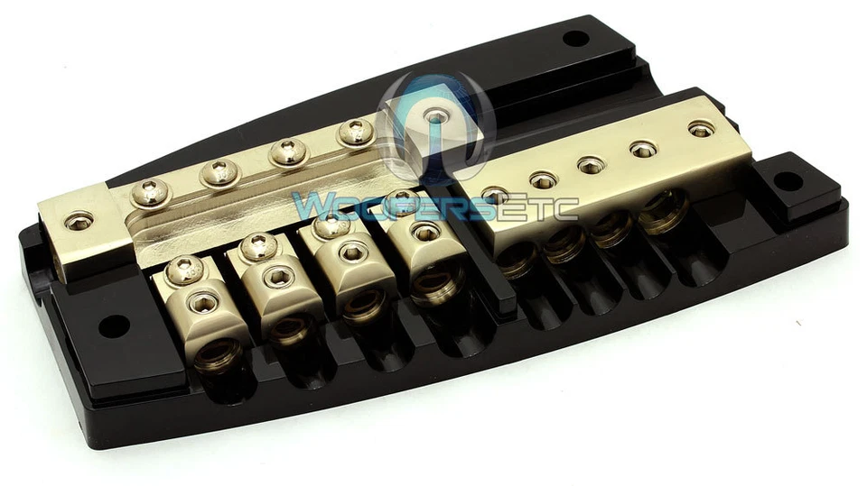 CONNECTION SFD41C PLATINUM 1/0 AWG POWER & GROUND 1-2 & 3-4 AWG DISTRIBUTION BOX - Image 2 of 3