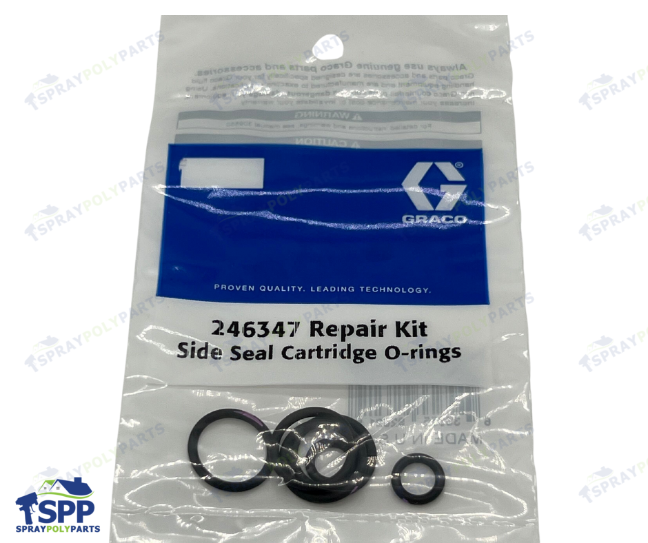 Graco Fusion AP Gun Side Seal O-Ring Cartridge (246347) | eBay