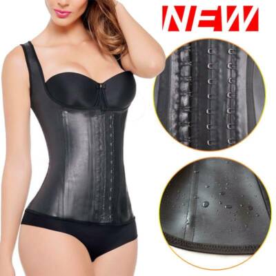 Fajas Reductoras Colombianas Latex Rubber Vest Waist Trainer Body Shaper Corset