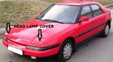 Mazda 323f 5 Doors Model 1990 94 Pair Head Lamp Cover L R New Aftermarket Mazda 323f 5 Doors Model 1990 94 Pair Head Lamp Cover L R New Aftermarket