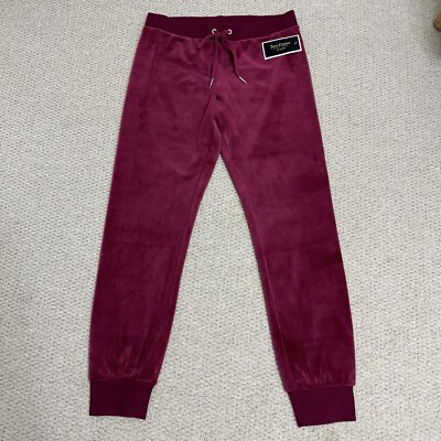 Ladies Genuine Juicy Couture Luxe Velour Zuma Pant Joggers Size