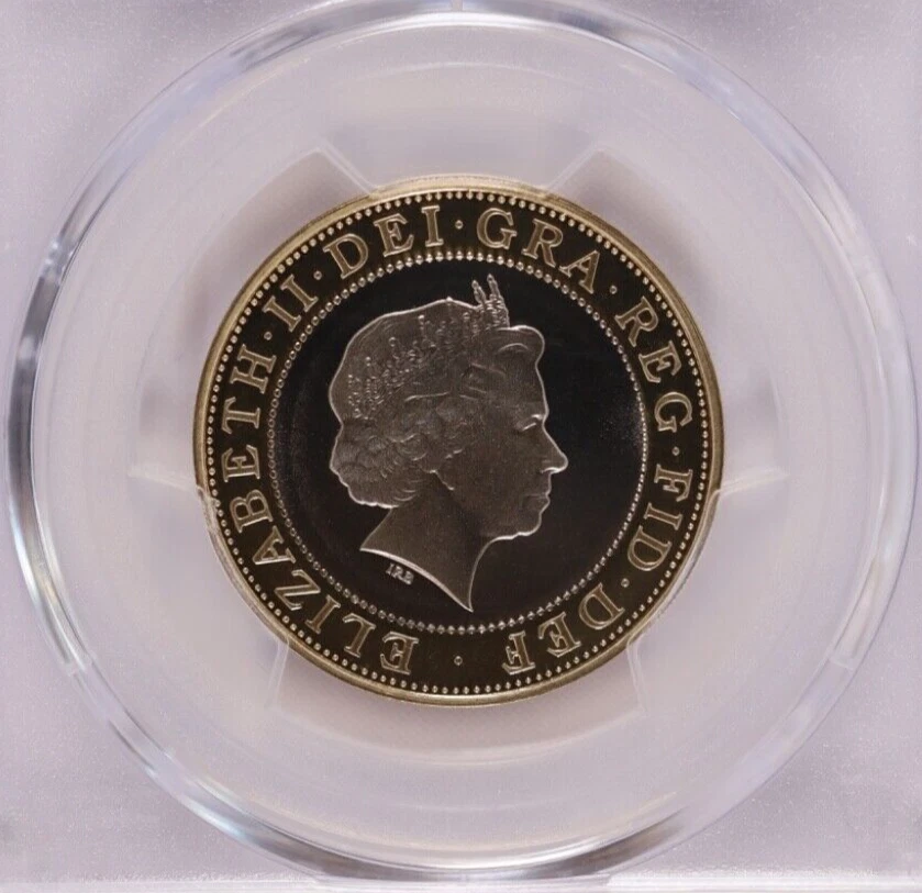 2001 Great Britain 2 Pounds S-K9 Iron Age - PCGS PR 69 DCAM - Image 4 of 4