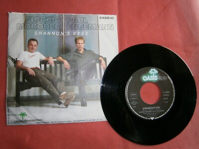 GIORGIO MORODER / PAUL ENGEMANN - Shannon's Eyes 7'' SINGLE