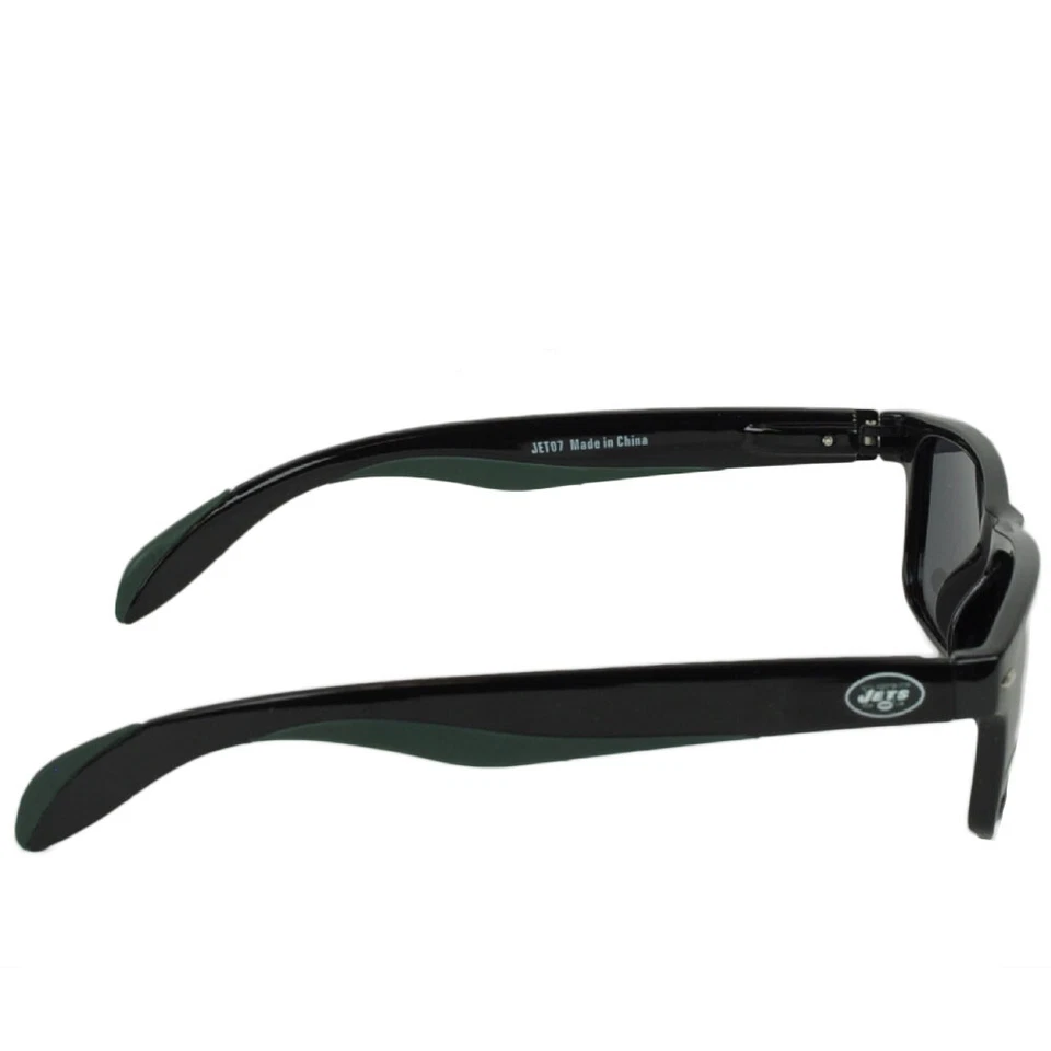 NFL New York Jets NY Black Sun Glasses Lenses Accessories UV Mens Sun Shade - Image 2 of 2