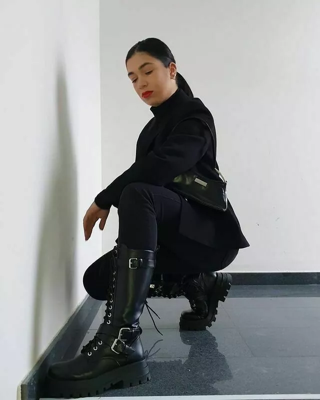 Zara top boots women