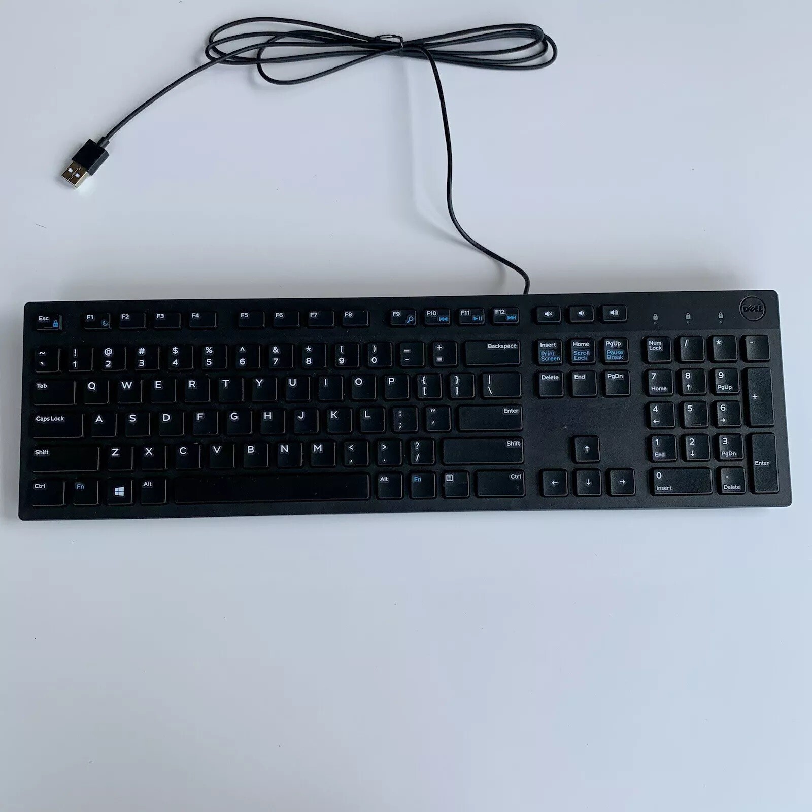 NEW Dell KB216-BK-US Wired Keyboard - Black