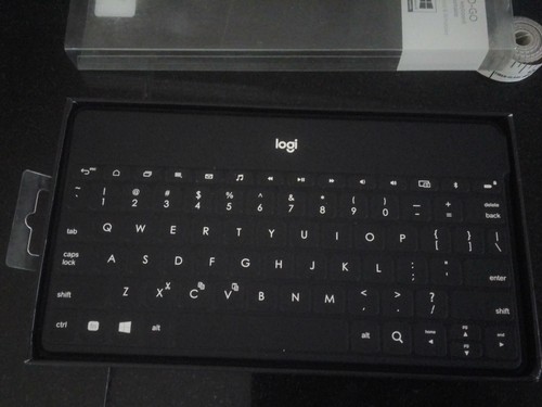 Logitech Tastiera Ultraportatile Keys-to-Go 920-007181 Nero Wireless Bluetooth - Foto 2 di 8