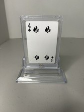 Cartier Playing Card 4 of Spades Mint In Case