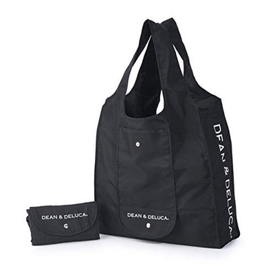 DEAN & DELUCA Dean & Deluca Shopping Bag in Natural Black Japan
