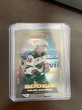 2021-22 Upper Deck Stature Rookie VARIANT #113 Calen Addison #'d 62/99
